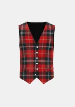 Marjoribanks Tartan Waistcoat Front