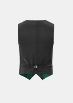 Mather Matthew James Tartan Waistcoat Back