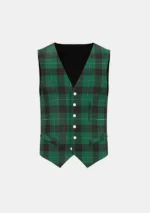 Mather Matthew James Tartan Waistcoat Front