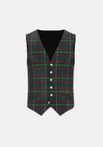 Mayo County Tartan Waistcoat Front