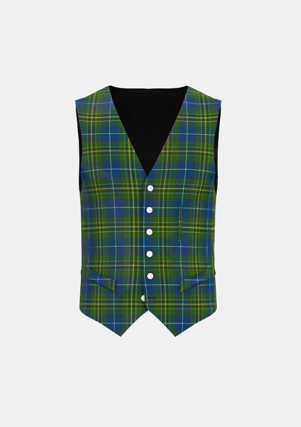 McAvoy Tartan Waistcoat Front McAvoy Tartan Waistcoat Front
