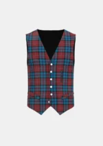 McCurdy-Stribling Tartan Waistcoat Front