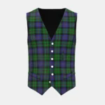 McEwan Tartan Waistcoat Front