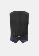 McGuinness Tam Tartan Waistcoat Back