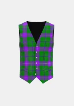 McGuinness Tam Tartan Waistcoat Front
