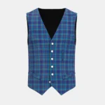 Mercer Charles Tartan Waistcoat Front