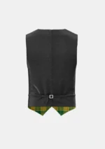 Meredith of Wales Tartan Waistcoat Back