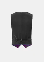 Michie Tartan Waistcoat Back