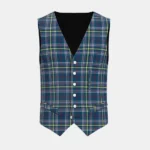 Millar Bruce A Tartan Waistcoat Front
