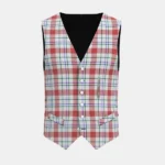 Milne Tartan Waistcoat Front
