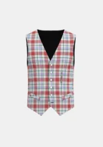 Milne Tartan Waistcoat Front