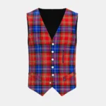 Moir Tartan Waistcoat Front