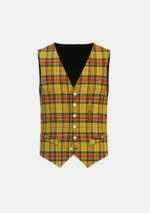 Morgan of Wales Tartan Waistcoat Front