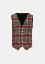 Moss McBain Chief Tartan Waistcoat Front