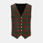 Murdoch Tartan Waistcoat Front