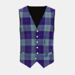 Musselburgh Tartan Waistcoat Front