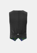 New York City Tartan Waistcoat Back
