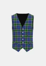New York City Tartan Waistcoat Front