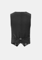 New Zealand Tartan Waistcoat Back