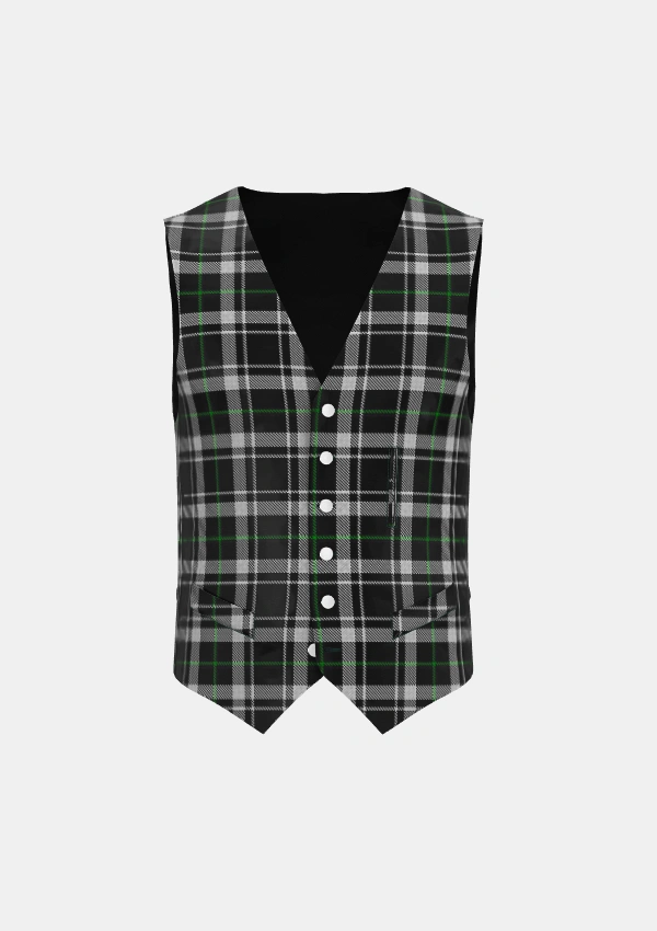 New Zealand Tartan Waistcoat Front New Zealand Tartan Waistcoat Front