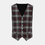 Nike Golf Dark Tartan Waistcoat Front
