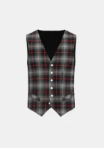 Nike Golf Dark Tartan Waistcoat Front