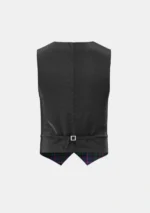Nixon R Tartan Waistcoat Back