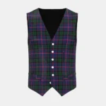 Nixon R Tartan Waistcoat Front