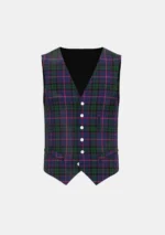 Nixon R Tartan Waistcoat Front