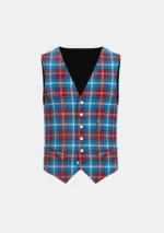Norwegian Centennial Tartan Waistcoat Front