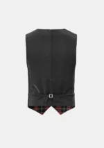 Norwegian Night Tartan Waistcoat Back