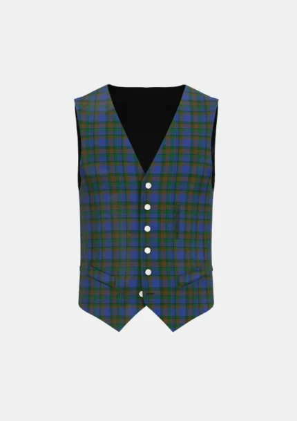 Nova Scotia Tartan Waistcoat Front