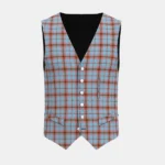 O’Connor Dress Tartan Waistcoat Front