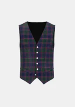 O’Connor Hugh Tartan Waistcoat Front