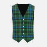 O’Connor Tartan Waistcoat Front