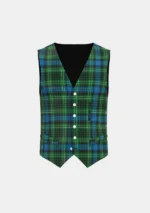 O’Connor Tartan Waistcoat Front