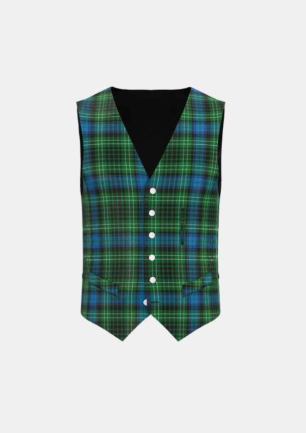 O’Connor Tartan Waistcoat Front O’Connor Tartan Waistcoat Front
