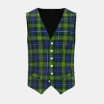 O’Doherty Tartan Waistcoat Front