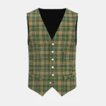 O’Farrell Tartan Waistcoat Front