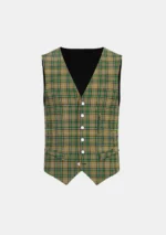 O’Farrell Tartan Waistcoat Front
