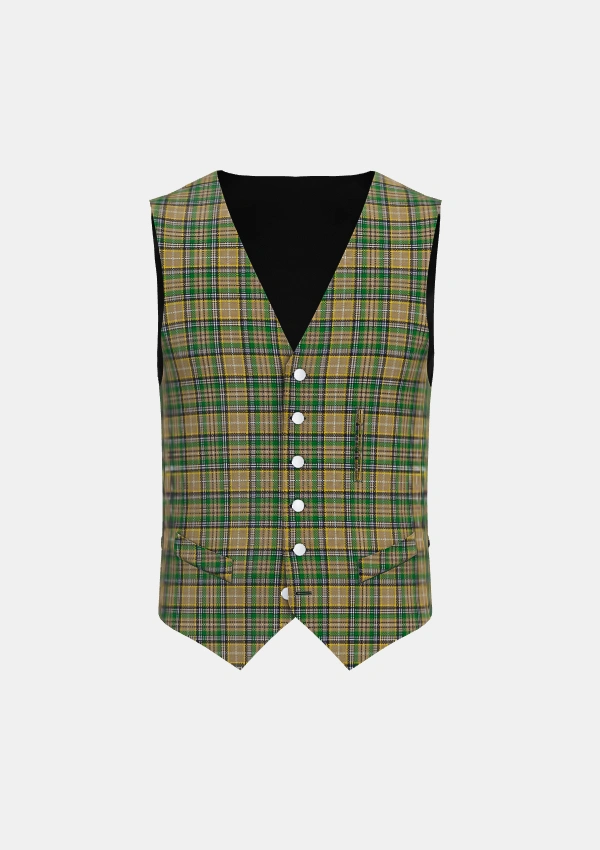 O’Farrell Tartan Waistcoat Front O’Farrell Tartan Waistcoat Front