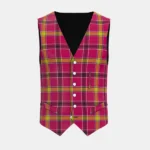 O’Meehan Tartan Waistcoat Front