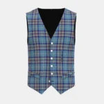 O’Reilly Tartan Waistcoat Front