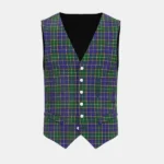 O’Sheehan Tartan Waistcoat Front