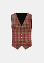 Ogilvie Tartan Waistcoat Front