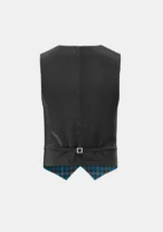 Patel Tartan Waistcoat Back