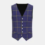 Pearson Tartan Waistcoat Front