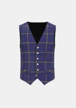 Pearson Tartan Waistcoat Front