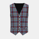Perkins Tartan Waistcoat Front