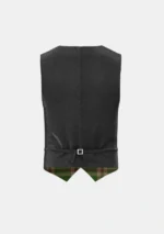 Pettigrew J & Family Tartan Waistcoat Back